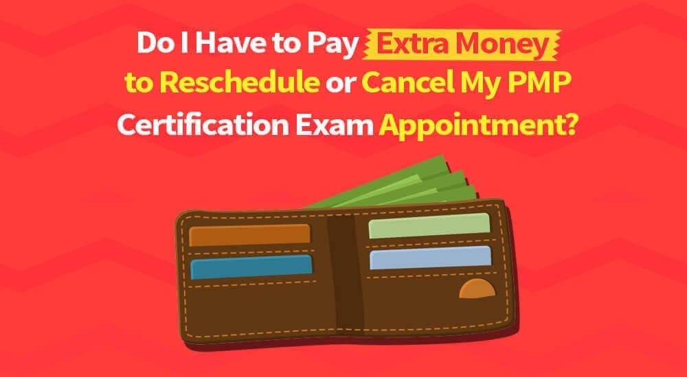 支付重新安排或取消PMP考试