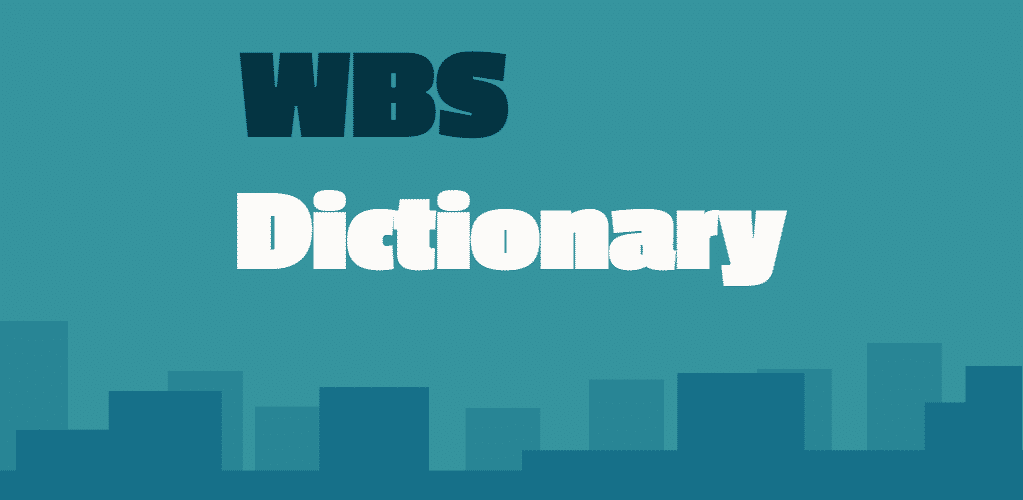 wbs字典
